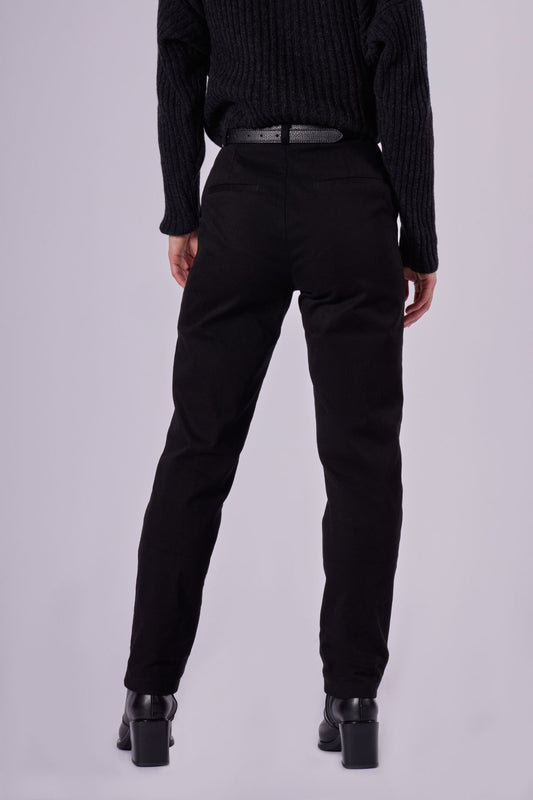 Dámske bavlnené chino nohavice - regular fit