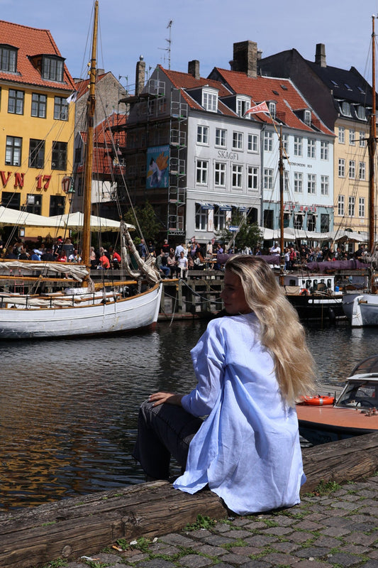 Outfit by Daniela Žáková Linen shirt