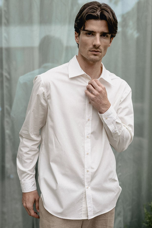 Outfit by Patrik | Linen pants & Organic cotton shirt