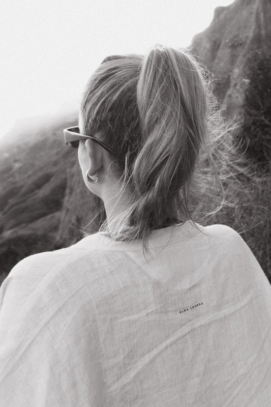 Outfit by Aneta Kalivodová | White linen shirt