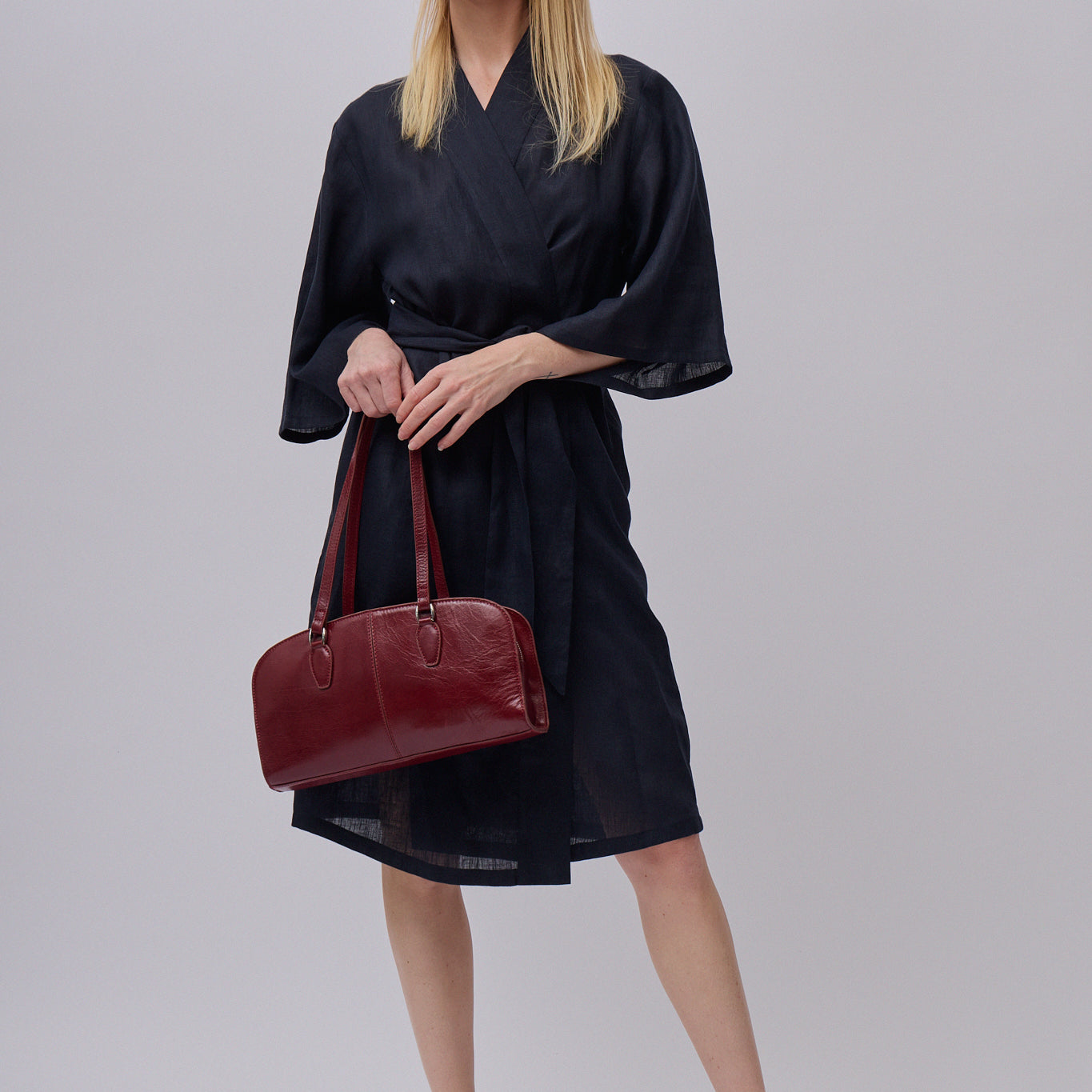 Women’s linen kimono dress
