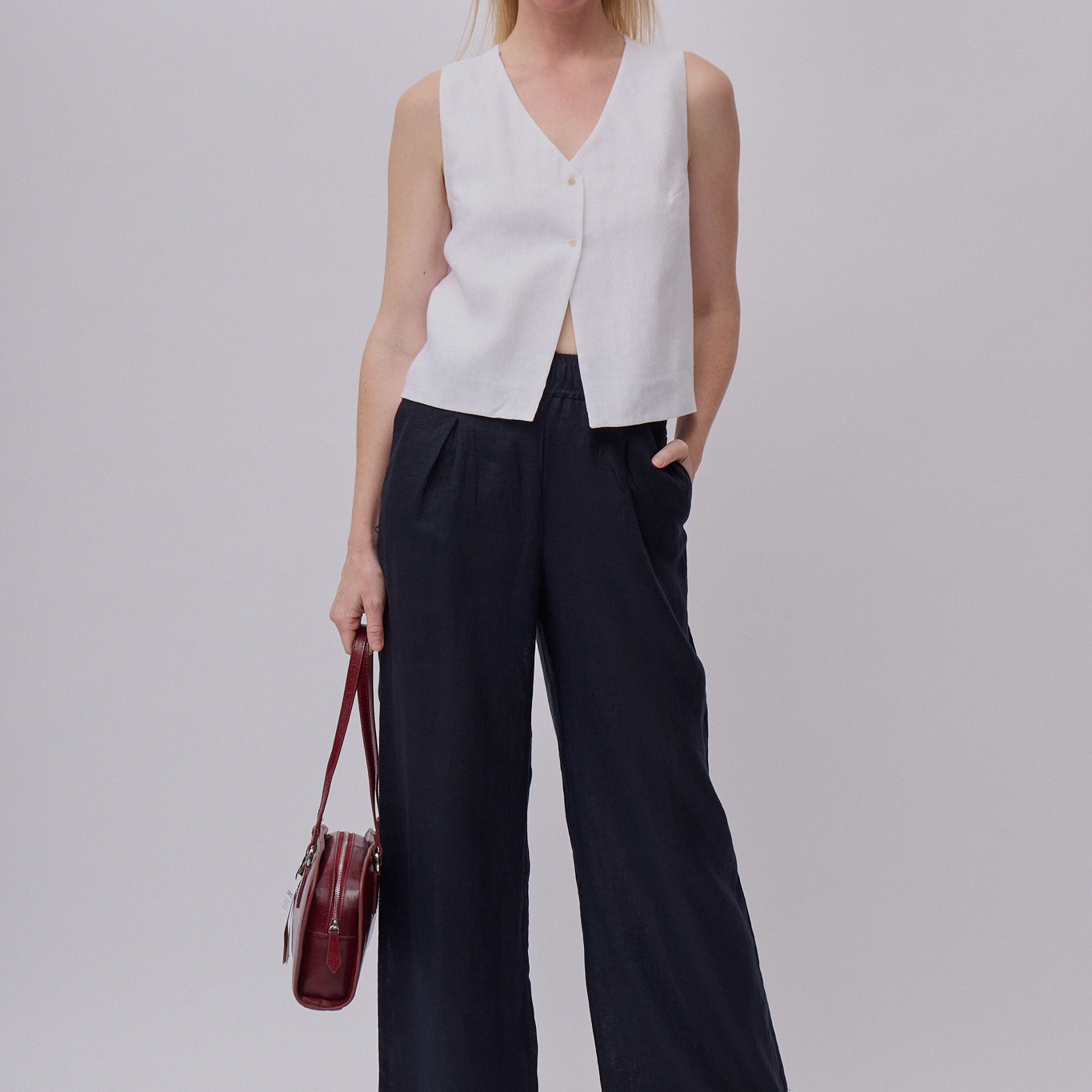 Women’s linen Beach trousers