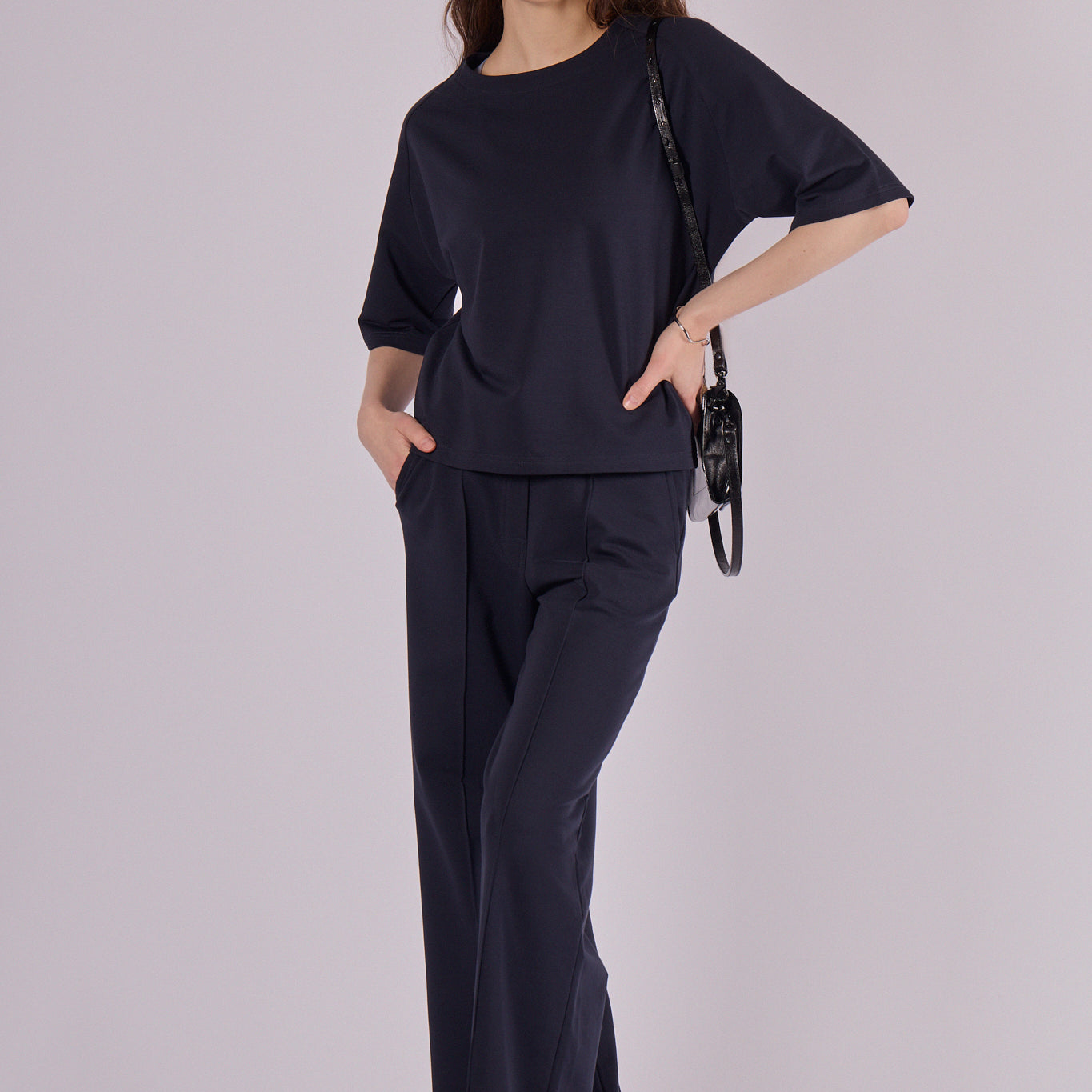 Women’s Wide-Leg Sweatpants from Organic Cotton - Regular fit