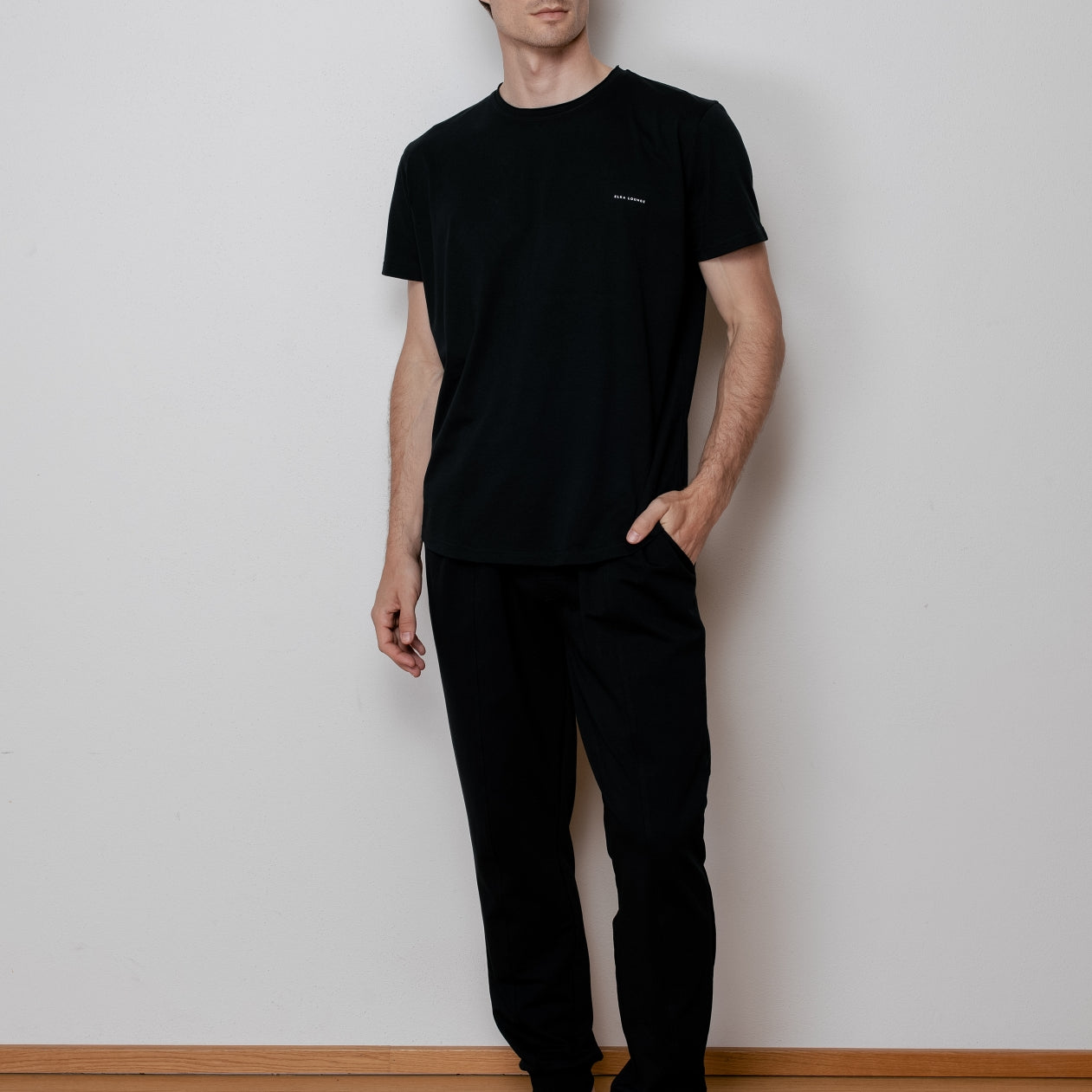 Men sweatpants organic cotton - loose fit