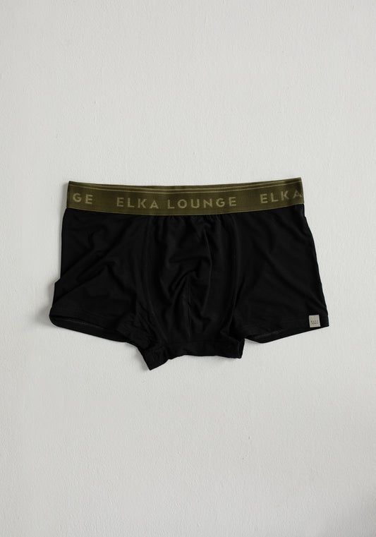 Pánske Boxerky Khaki - Black Lounge