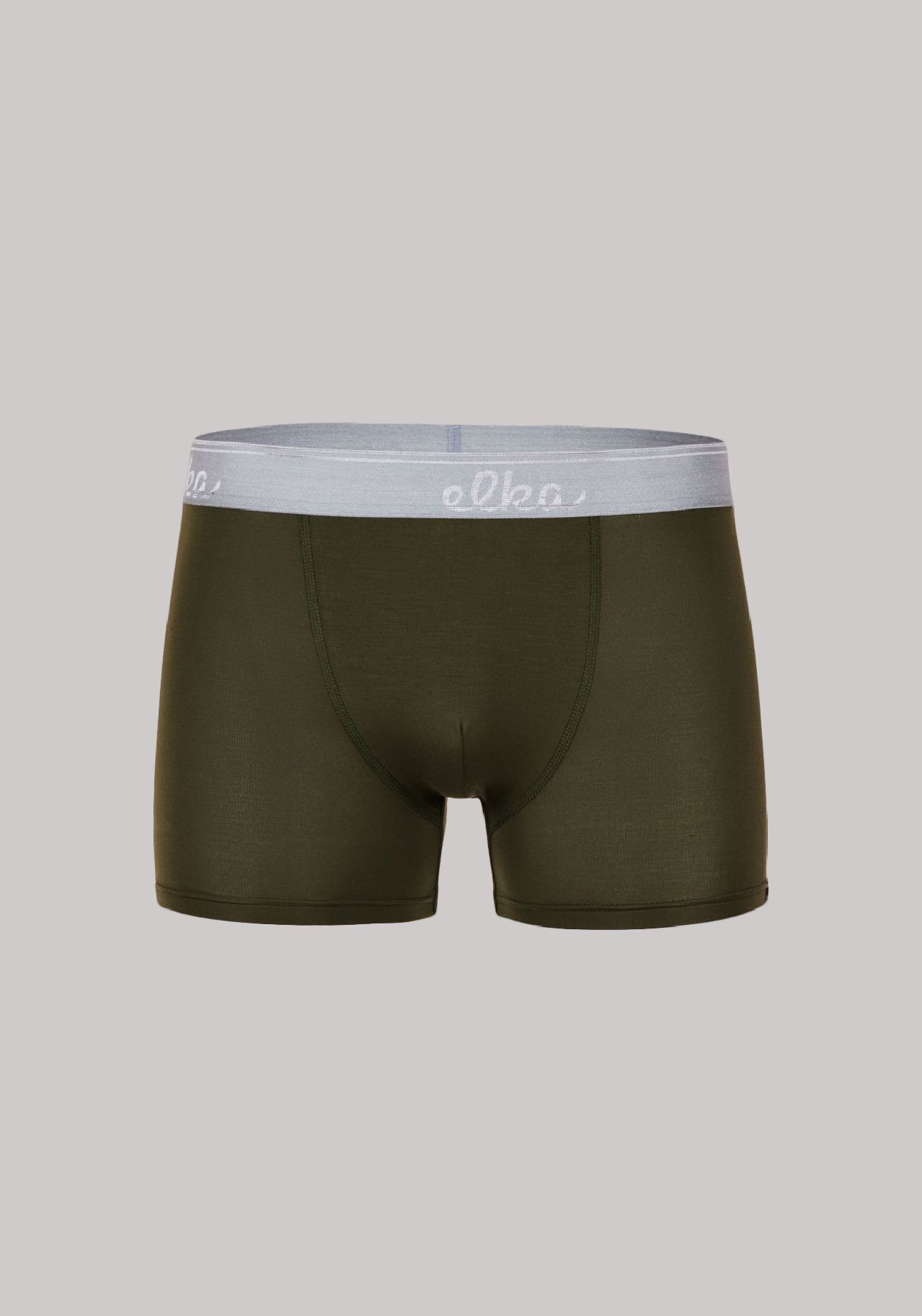 Men Boxers Khaki-gray Slimfit