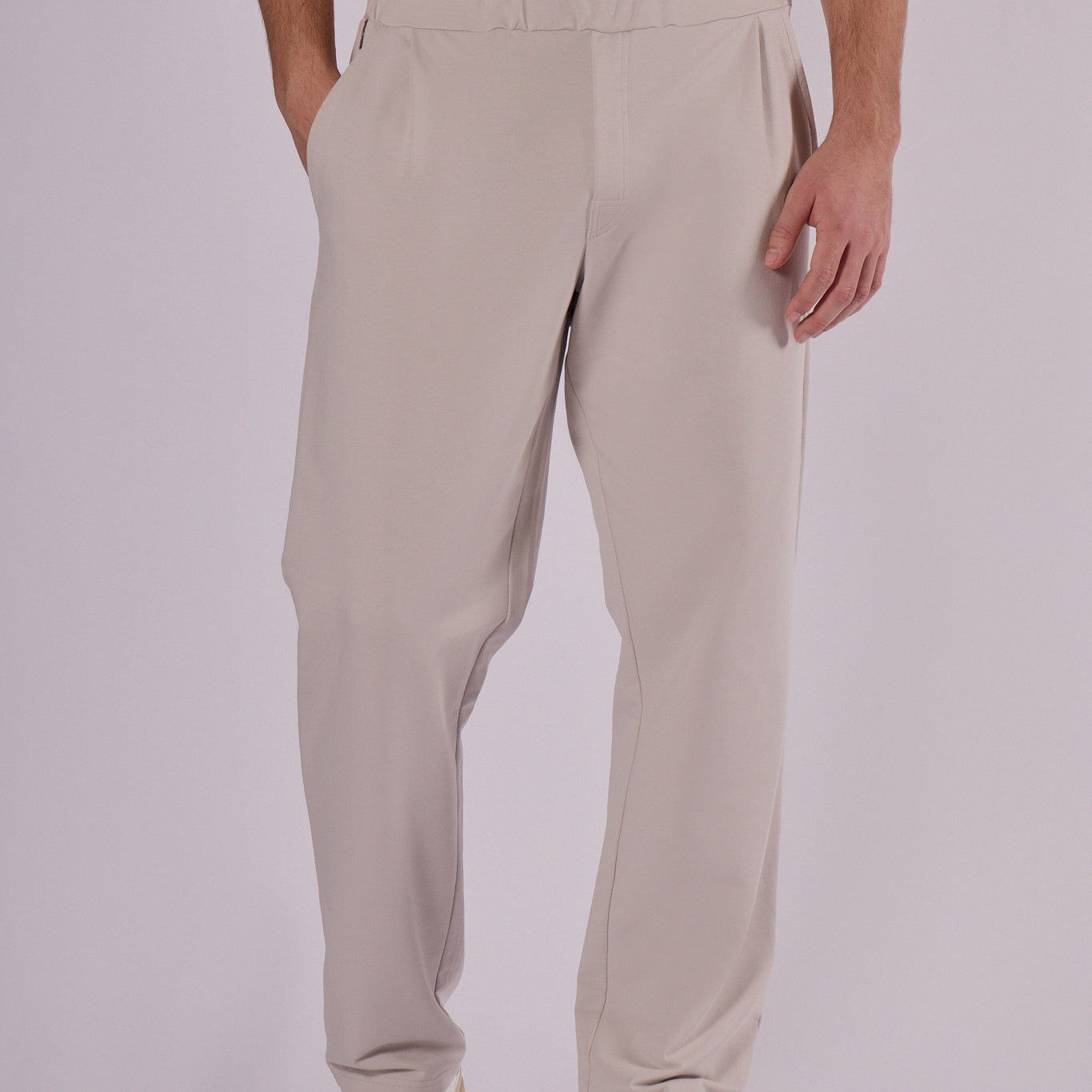 Men sweatpants wide organic cotton Straight-leg - regular fit