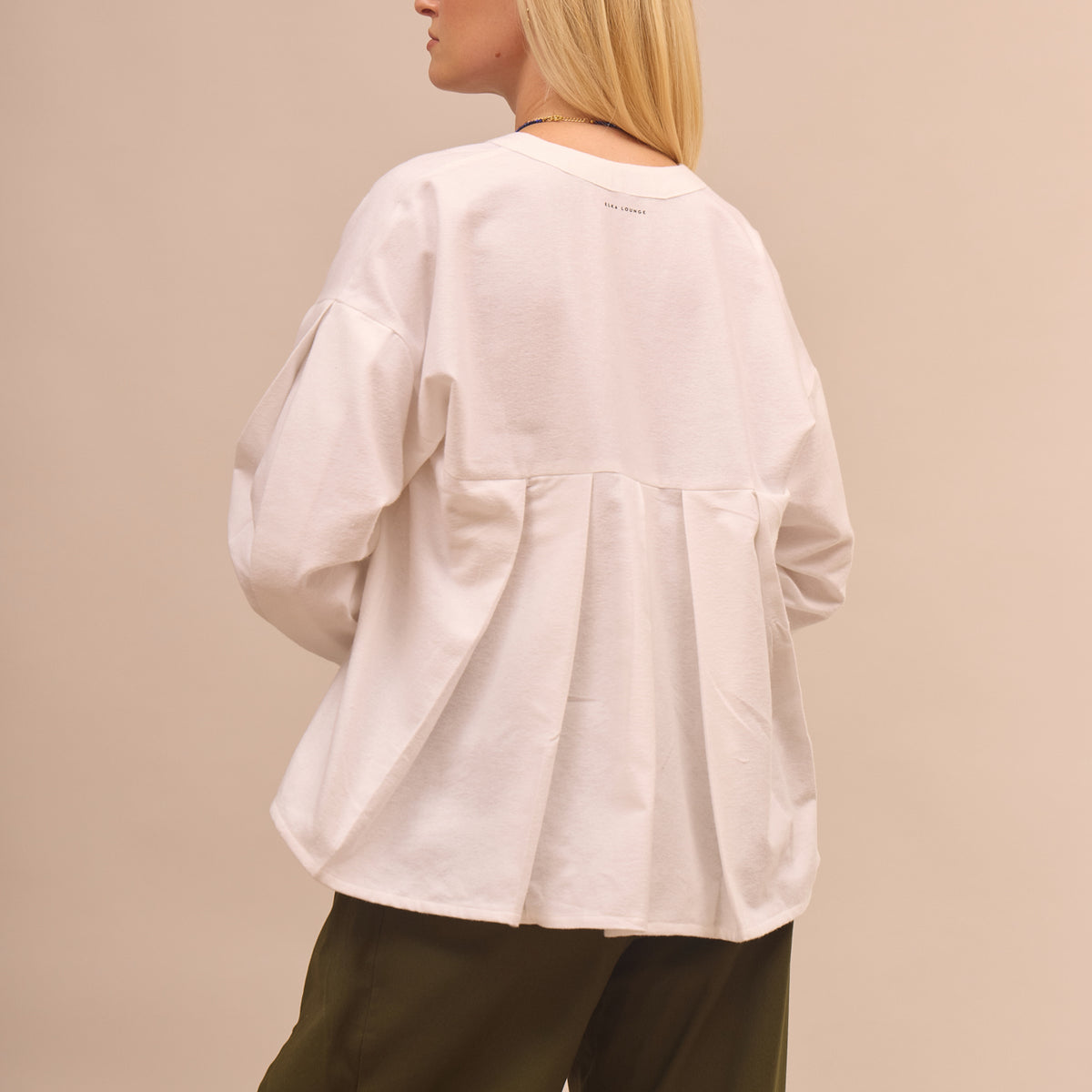 Dámská flanelová košile se sklady - oversized