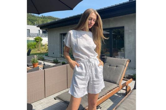 LNĚNÉ LETNÍ OBLEČENÍ ELKA LOUNGE