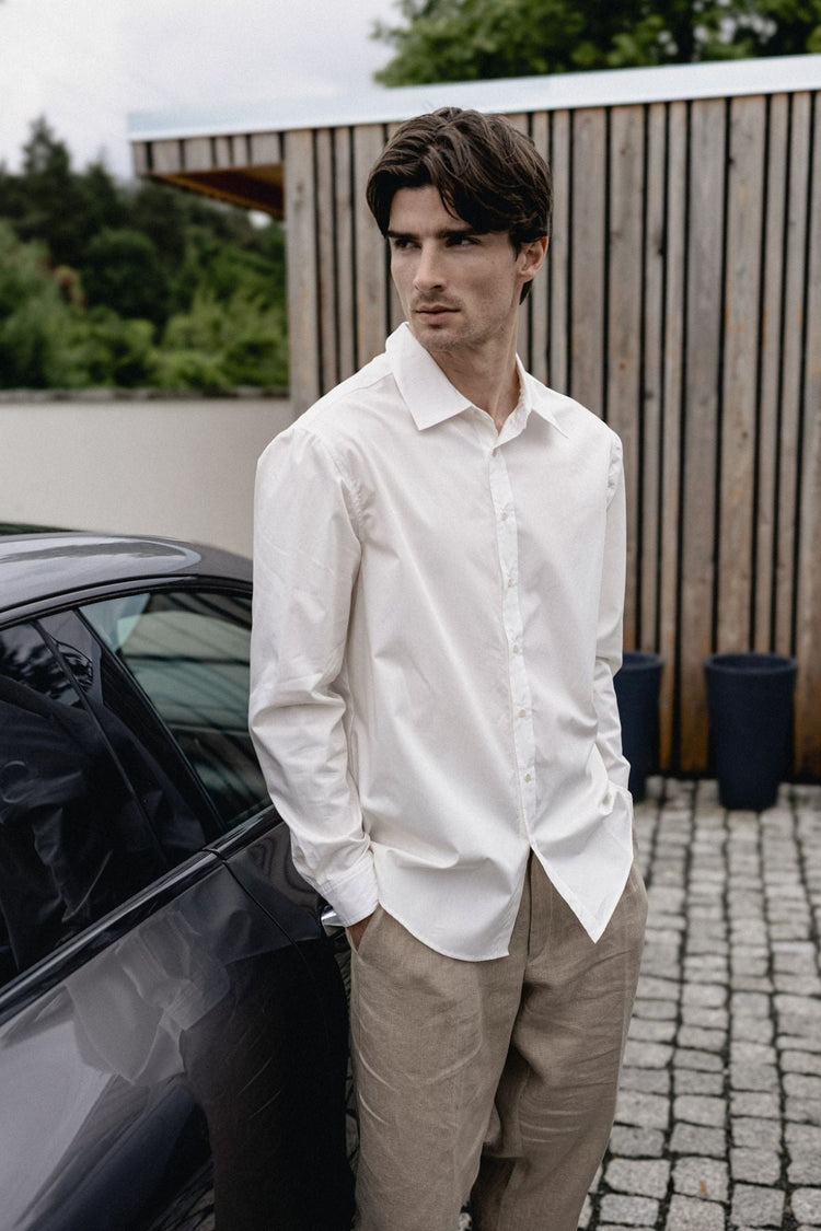 Pánské košile z biobavlny