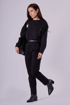 Women’s cotton chino trousers - regular fit