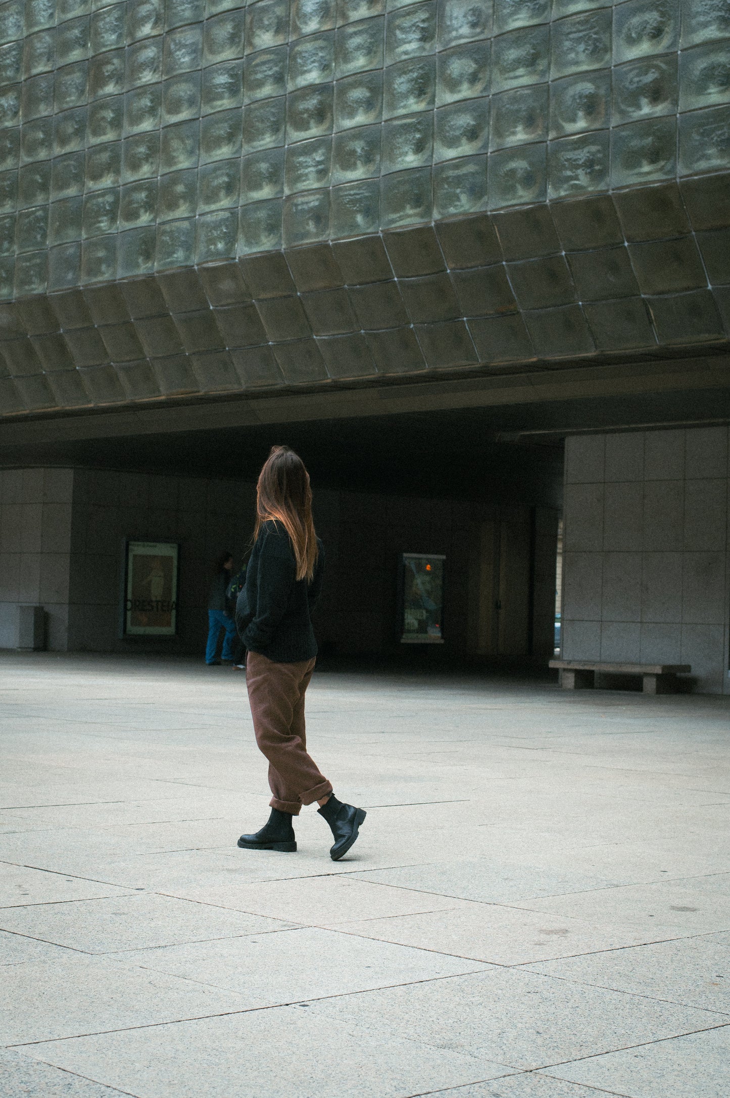 Women’s Straight-leg Linen Pants - Brown