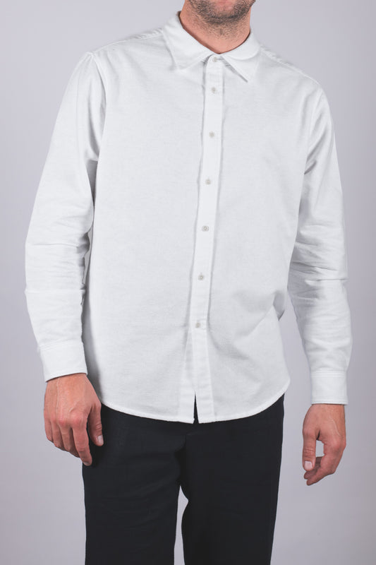 Pánská flanelová košile s límečkem - regular fit