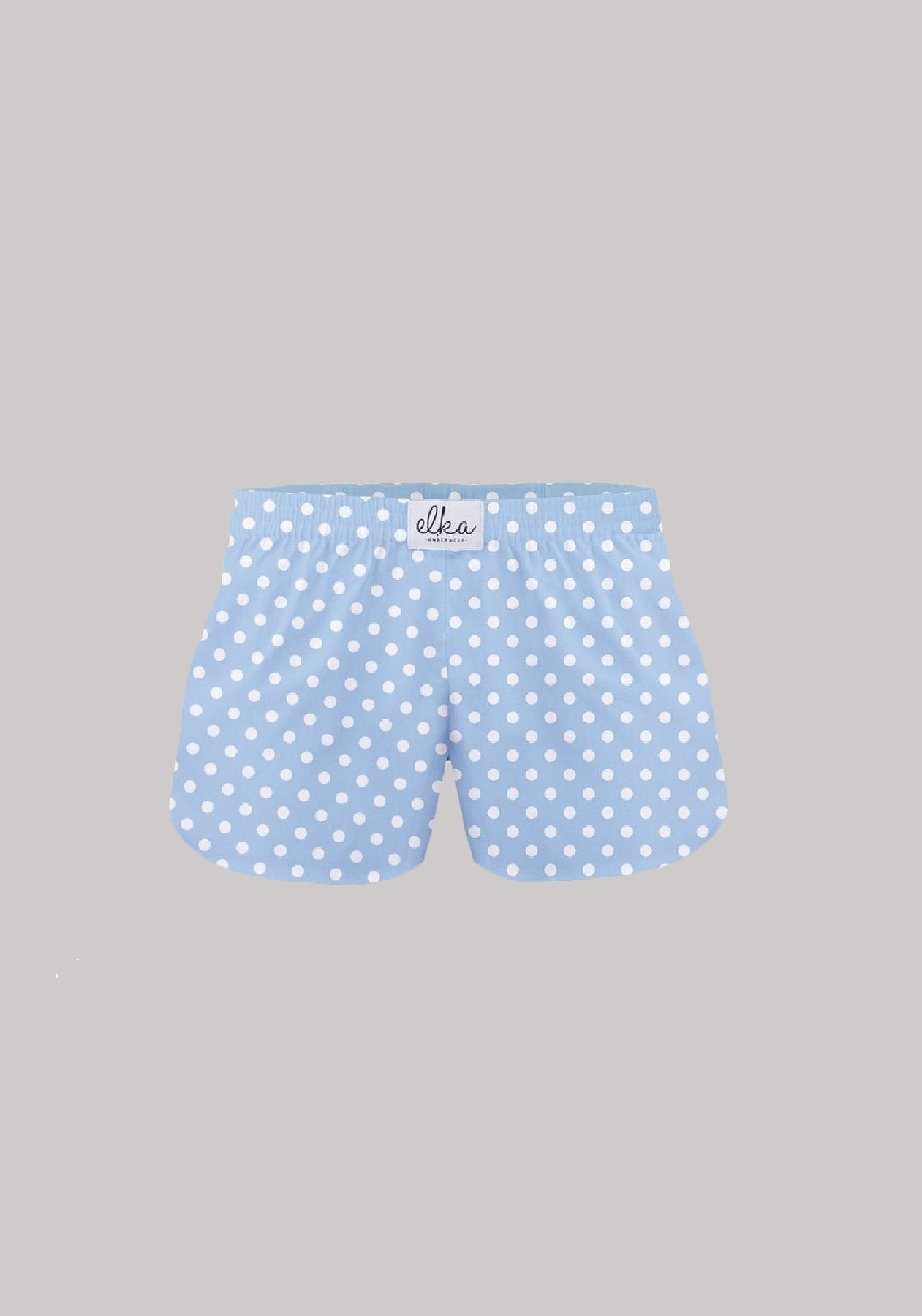 Detské Trenírky Light blue with polka dots