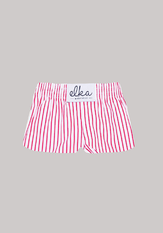 Kids Boxershorts Pink with stripes