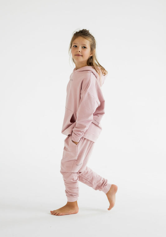 Children's bluza bawełna organiczna Bailet slipper-Pink - regular