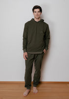 Pánské teplákové kalhoty z biobavlny brushed - loose fit