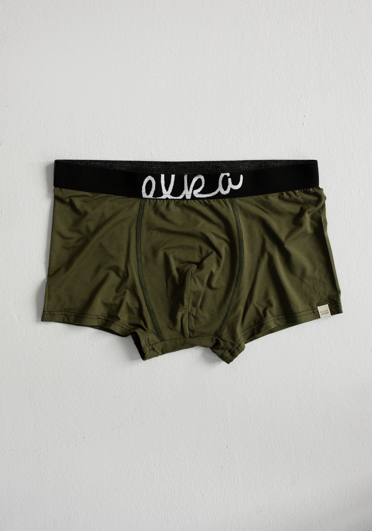 Pánske Boxerky Khaki-black