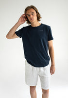 Men linen shorts - loose fit