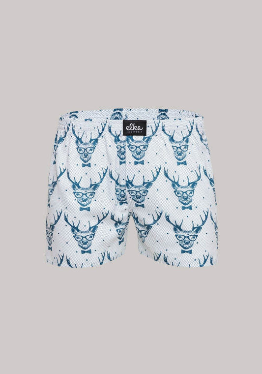 Men's shorts Deers with glasses