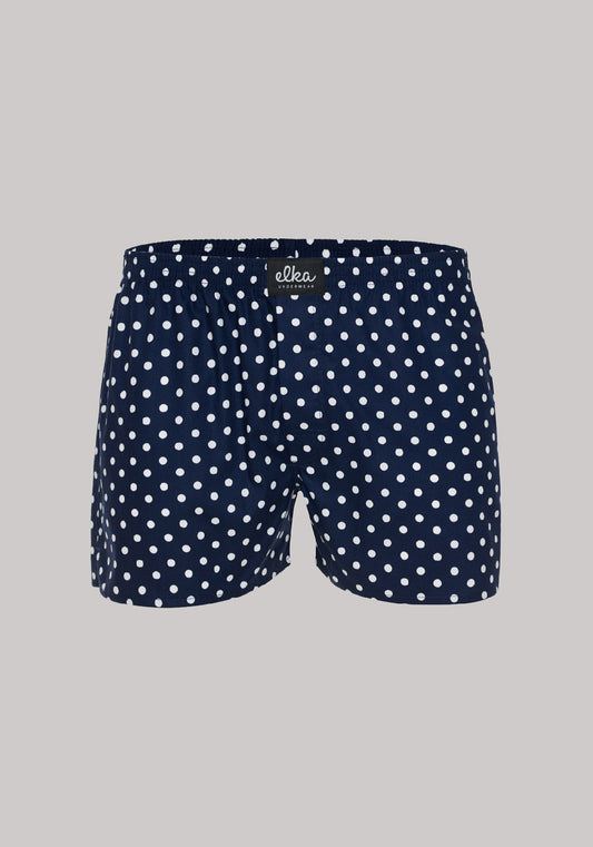 Men's shorts Blue with polka dots