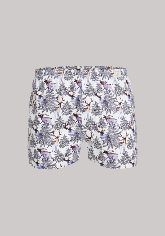 Men's shorts Purple deers
