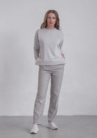 Dámská mikina Classic z biobavlny s rozparky - loose fit