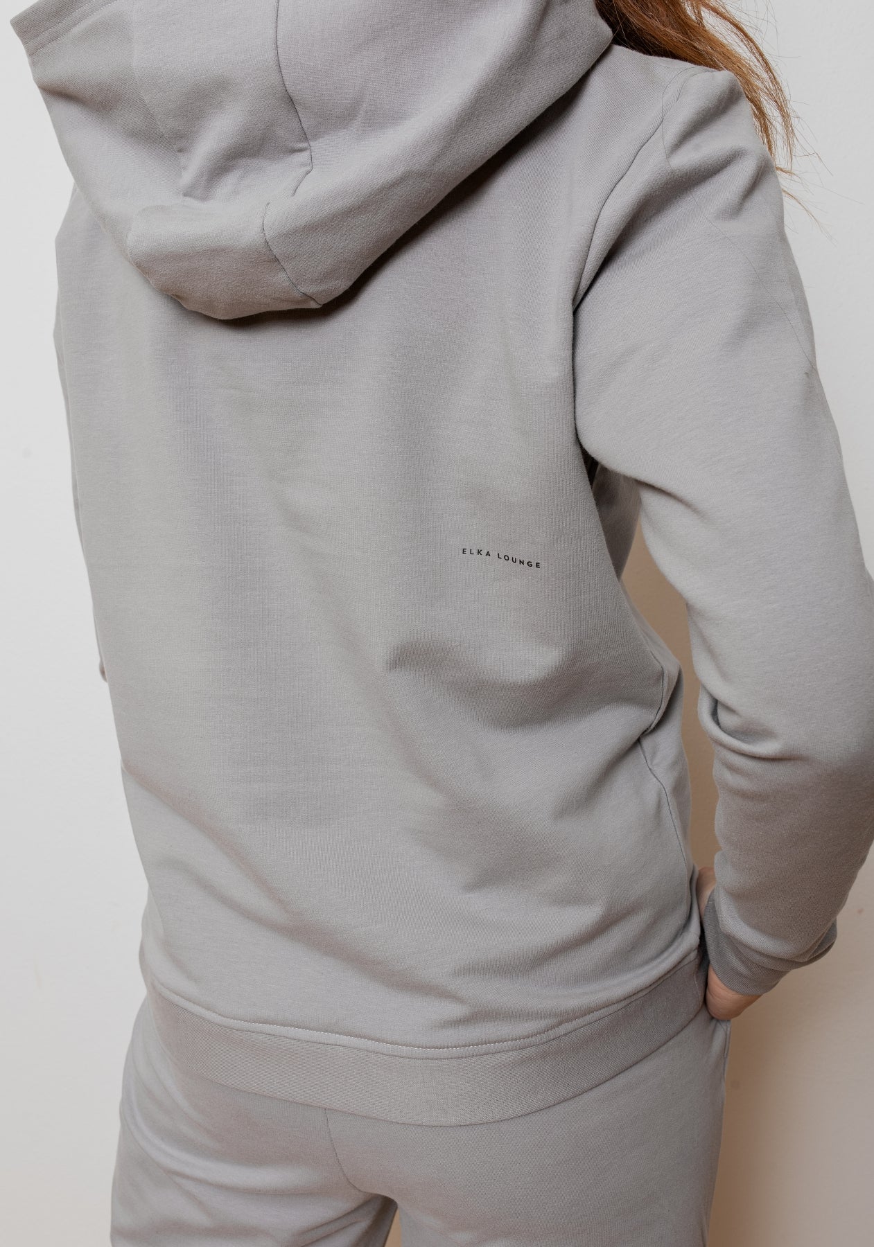 Women bluza bawełna organiczna Gray brushed - regular update