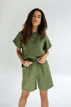 Women's linen top - loose fit