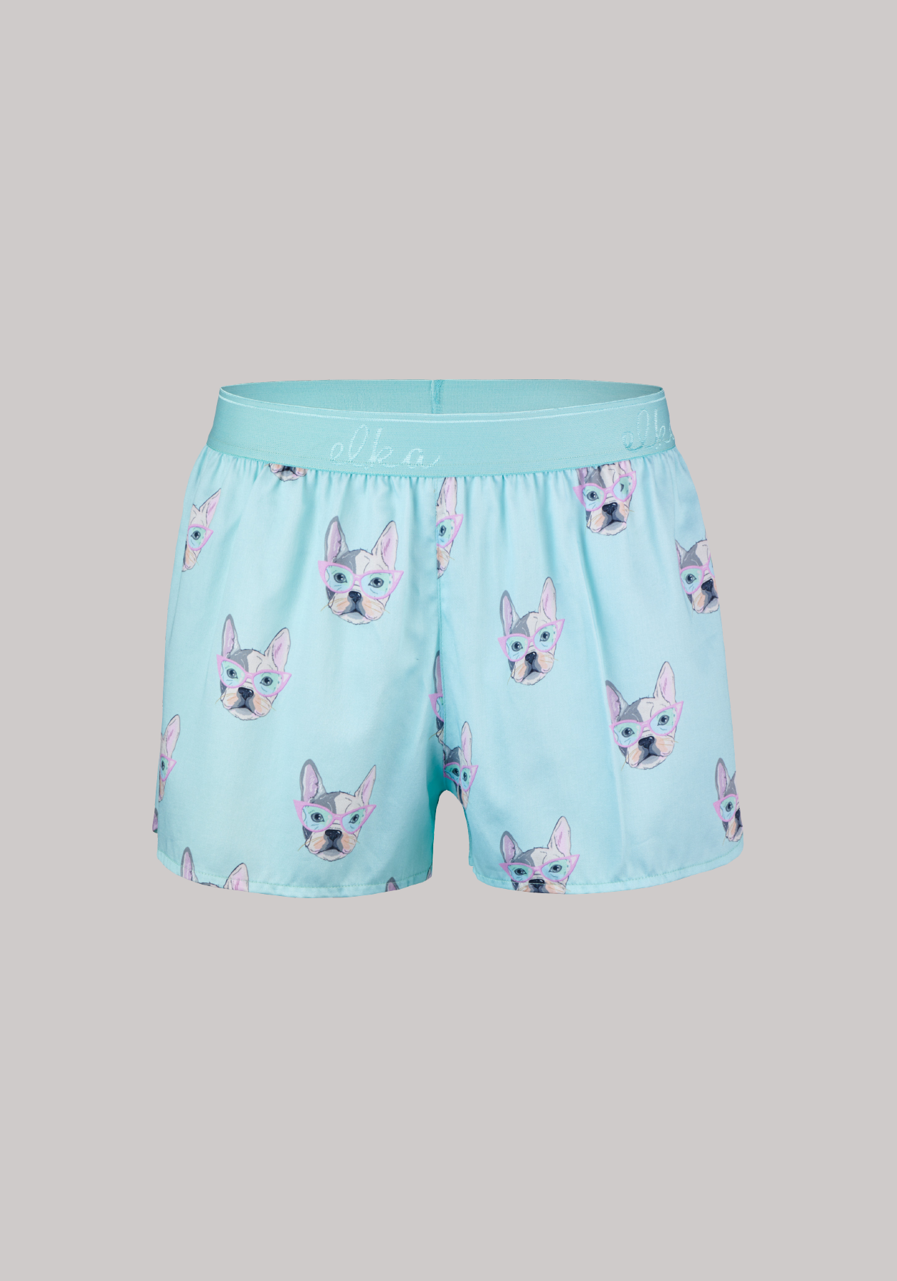 Women's shorts active French bulldogs