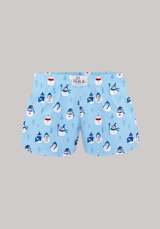 Kids Boxershorts Snowmans