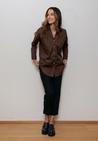 Women's loose fit organic cotton shirt 