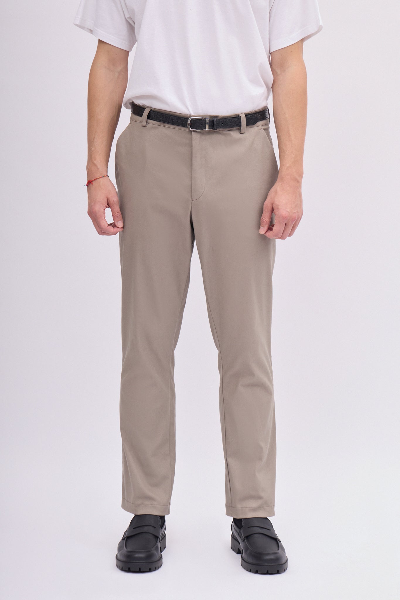 Men’s cotton chino trousers - regular fit