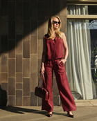 Women’s linen Beach trousers